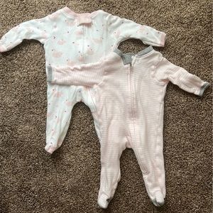 Burt’s Bees Footies | Newborn